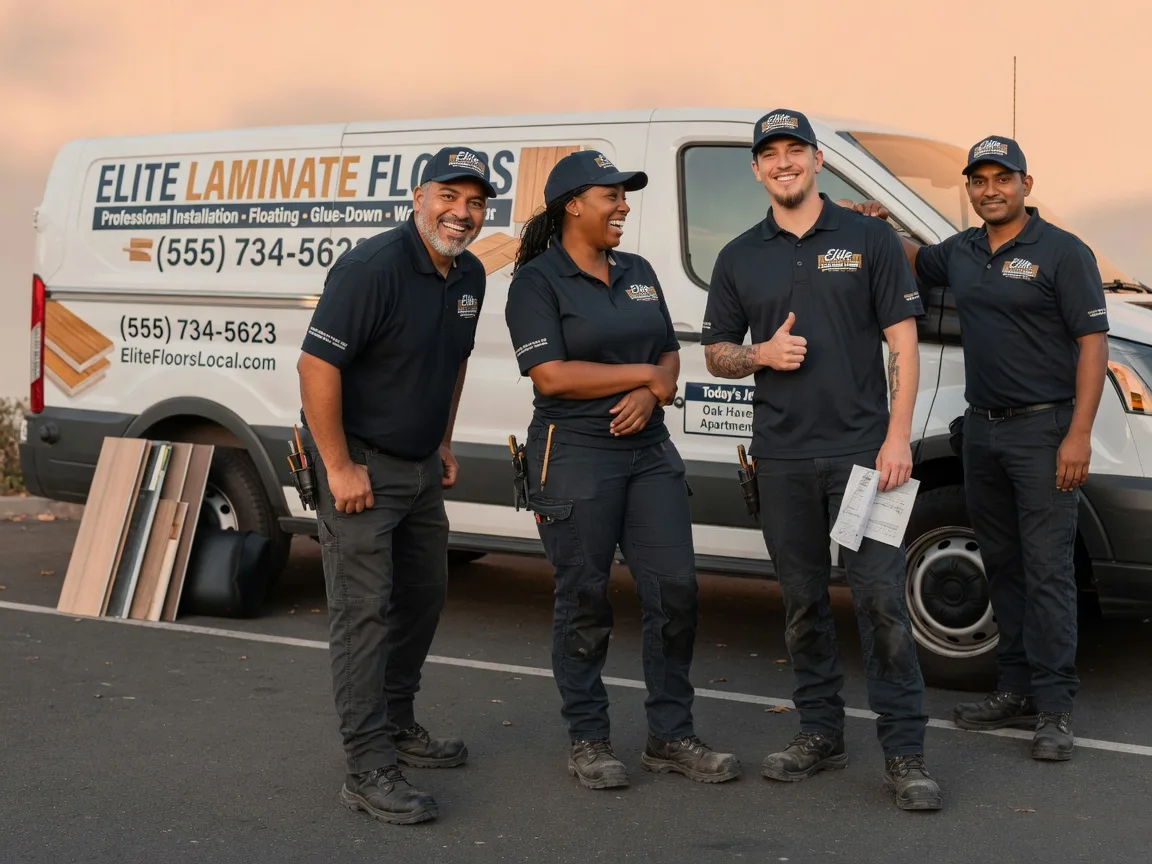 Laminate flooring installation company in Sterling, ND